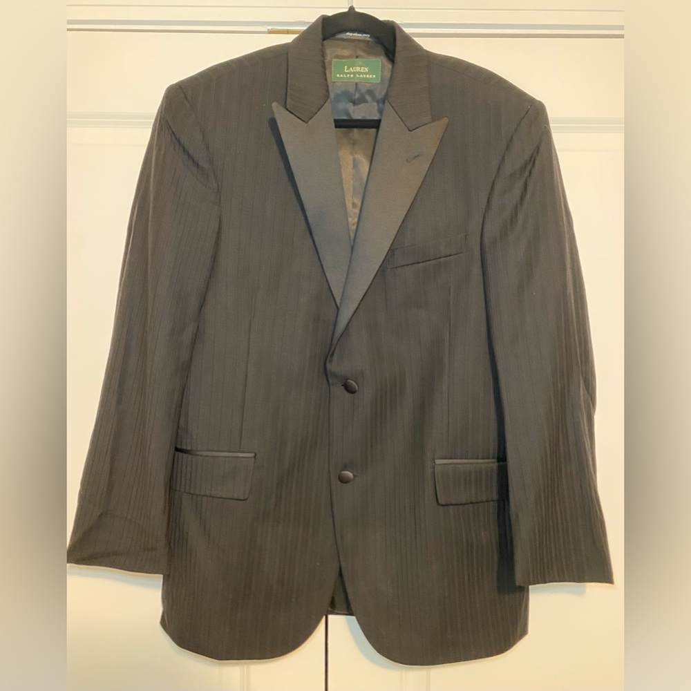 Lauren Ralph Lauren Tuxedo Jacket Black 40R